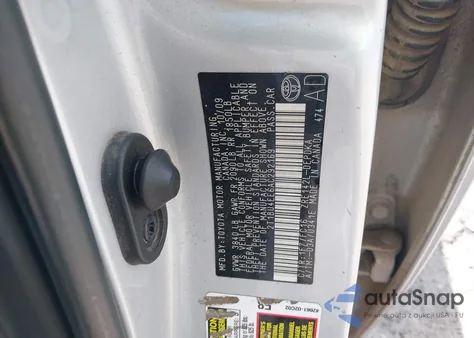 2010 Toyota Corolla Le из США, поврежденный, VIN 2T1BU4EE6AC292169